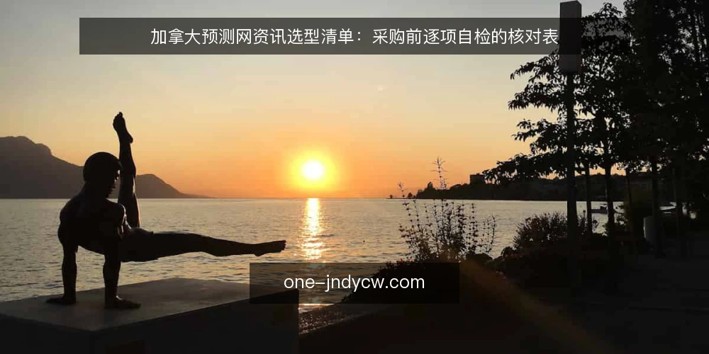 加拿大预测网资讯选型清单：采购前逐项自检的核对表 — 第一步：明确你的信息需求边界 配图